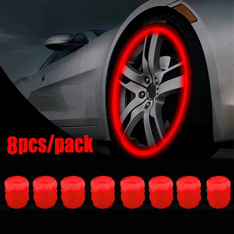 Luminous Valve Stem Caps Dustproof