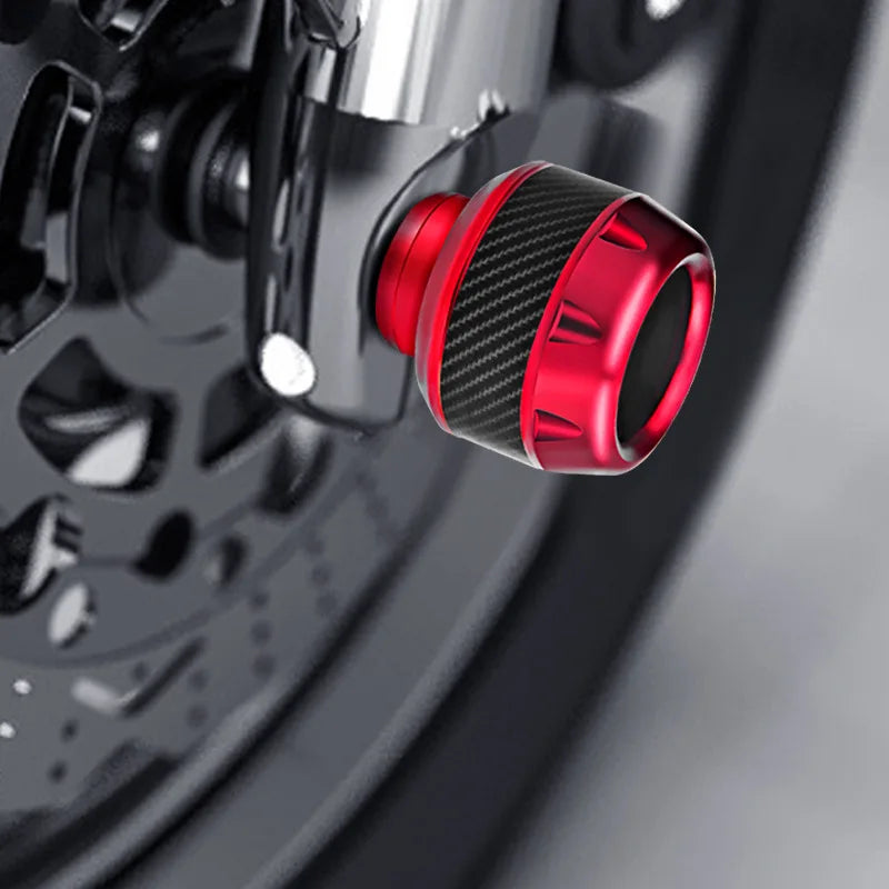 4PCS Motorcycle Crash Protectors Front Fork Slider Cups