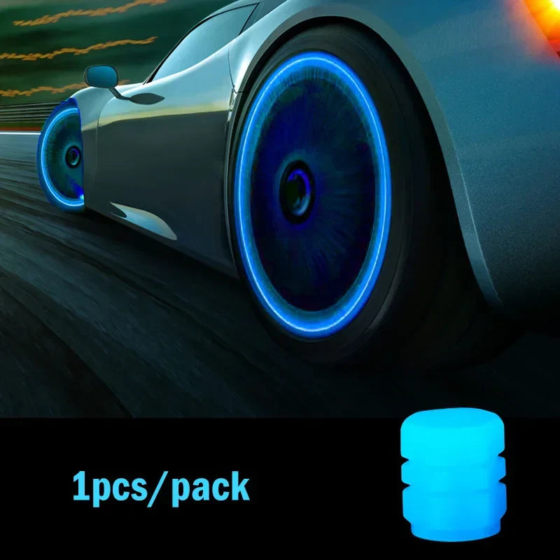 Luminous Valve Stem Caps Dustproof