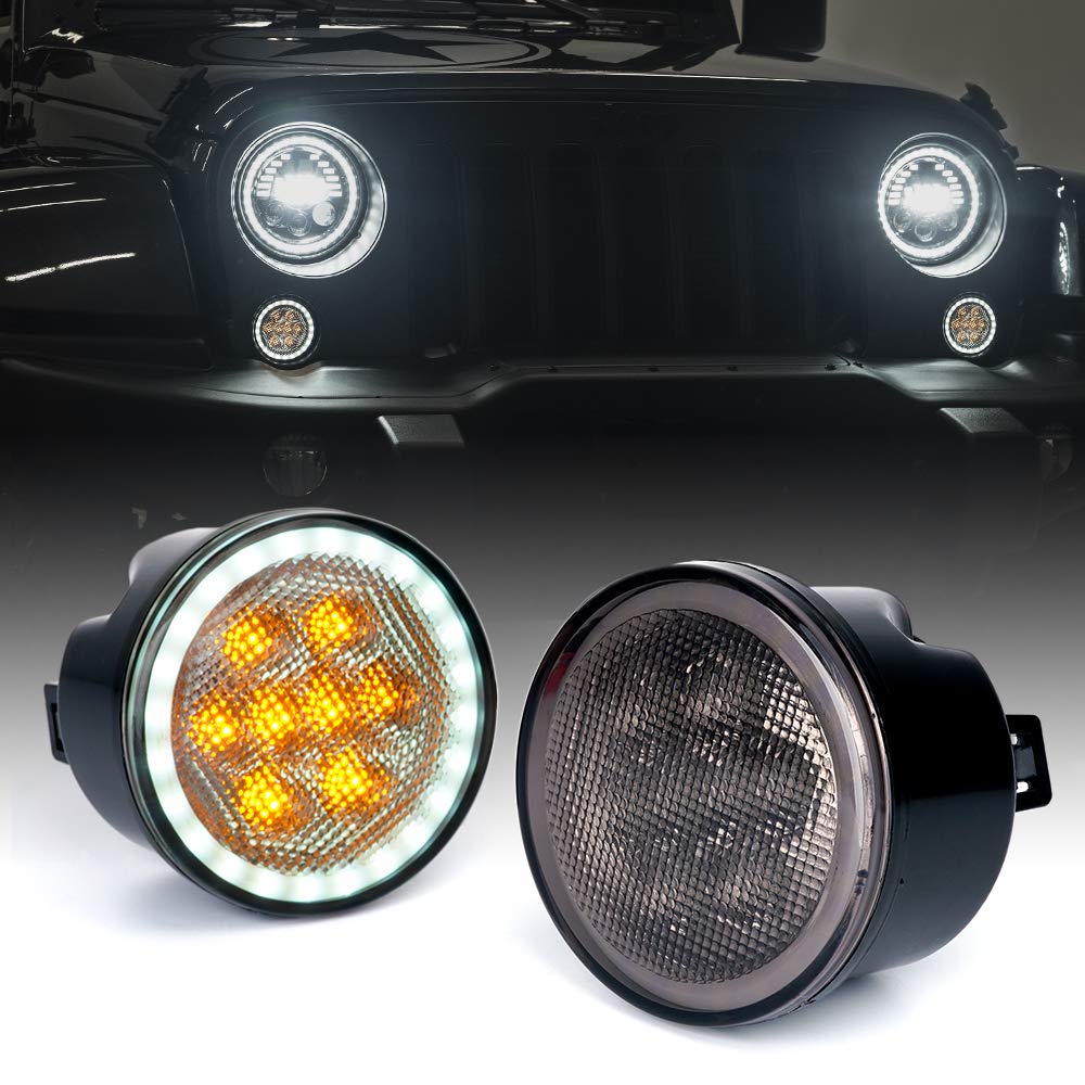 Xprite Amber Turn Signal Lights 07-18 Wrangler JK