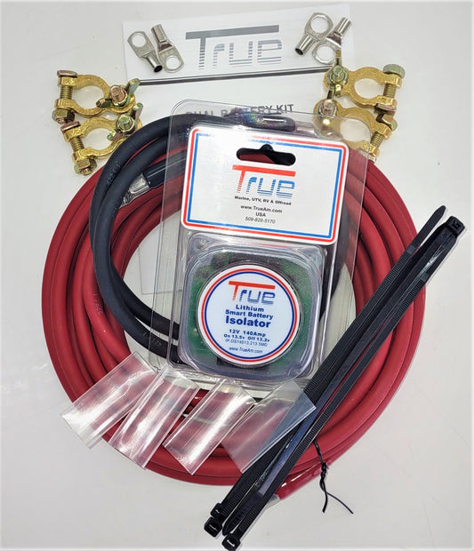 TrueÂ® Lithium Large Dual Battery Kit