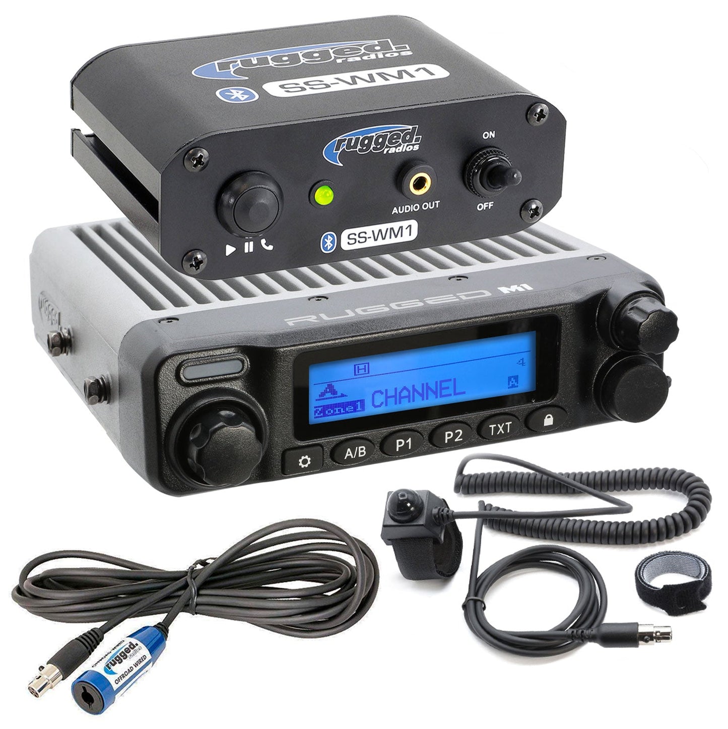 SS-WM1 Single Seat Kit with Digital Radio - AlphaBass Headset