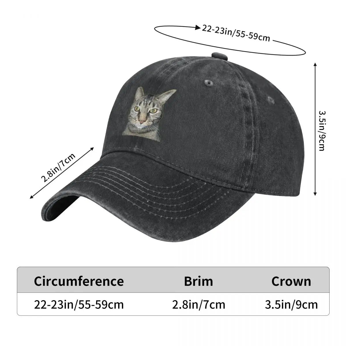 Tabby Cat Caps