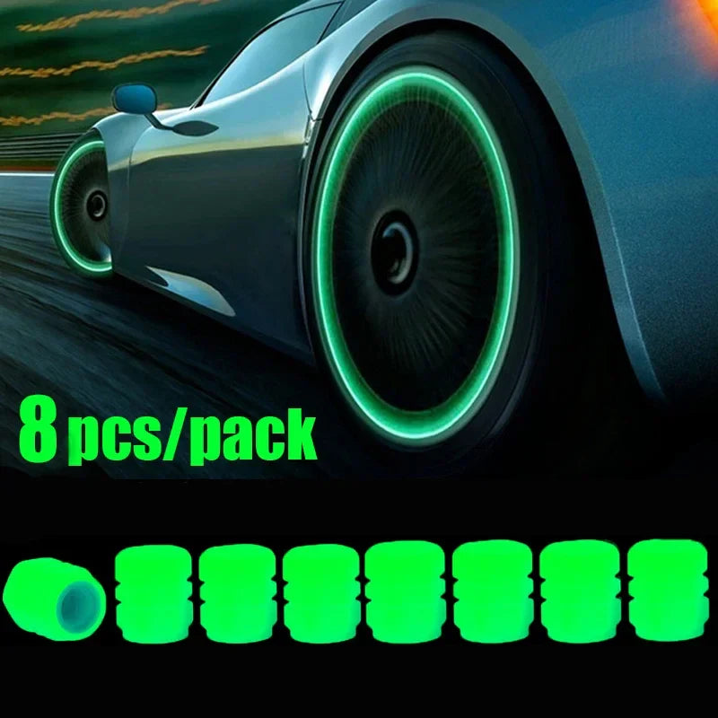 Luminous Valve Stem Caps Dustproof
