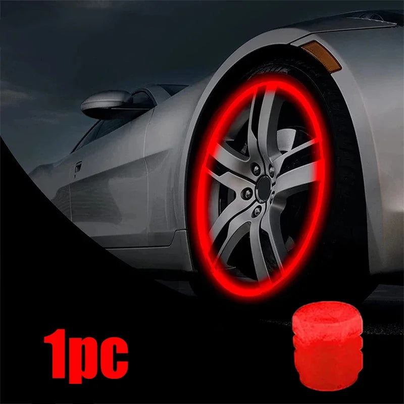 Luminous Valve Stem Caps Dustproof
