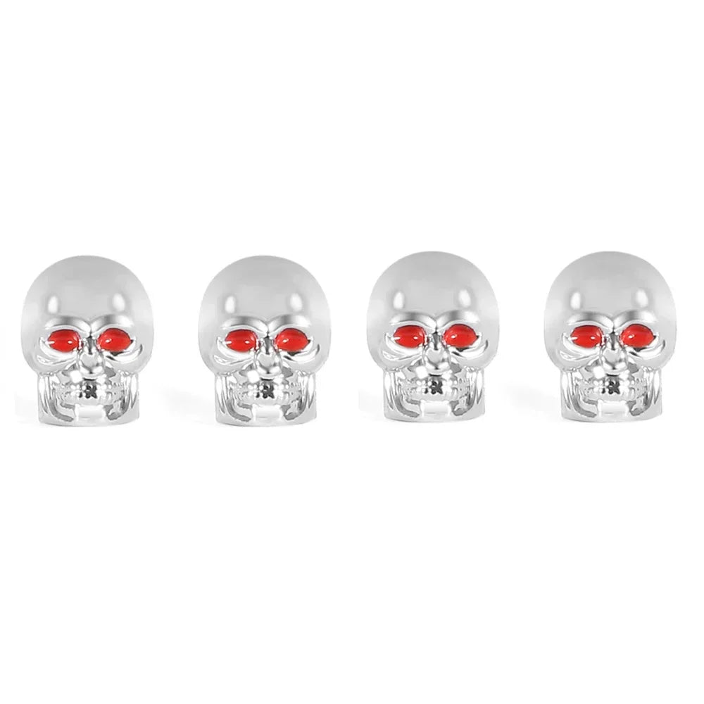 ABS Skull Valve Stem Caps
