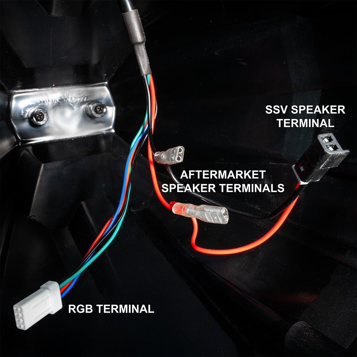 Universal 8in Cage-Mount Speaker-Pods