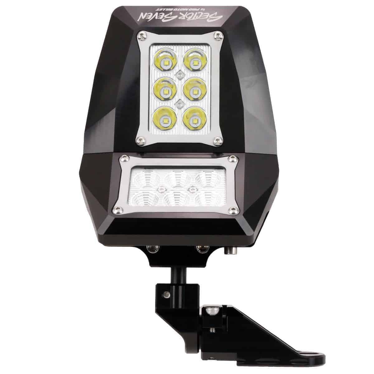 Sector Seven Spectrum LED Light Mirrors With Bung Mount - Polaris