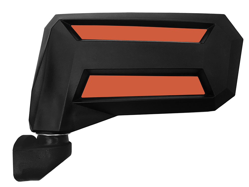 Spike RE-FLEX ADJUSTABLE SIDE MIRRORS 1.875"- 2" (PAIR)