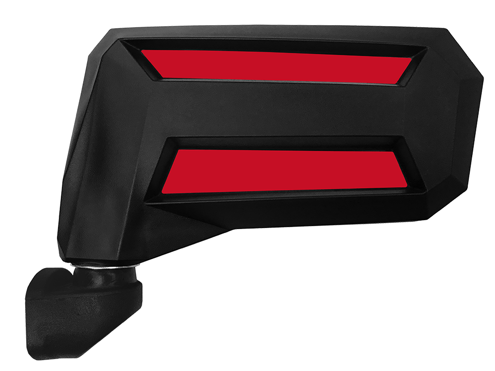 Spike RE-FLEX ADJUSTABLE SIDE MIRRORS 1.875"- 2" (PAIR)