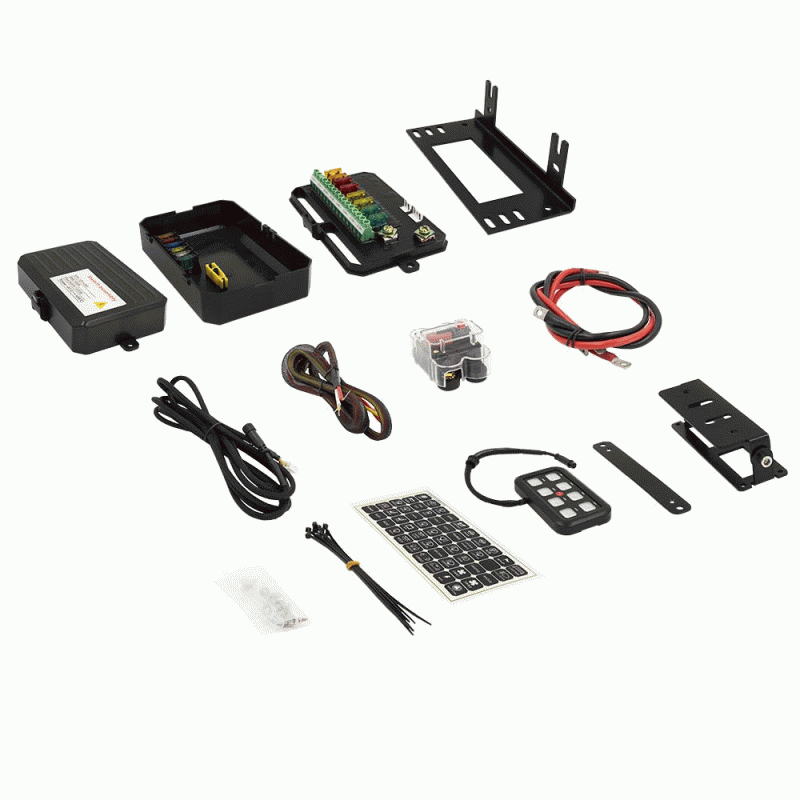 8 Gang LED Switch Panel System