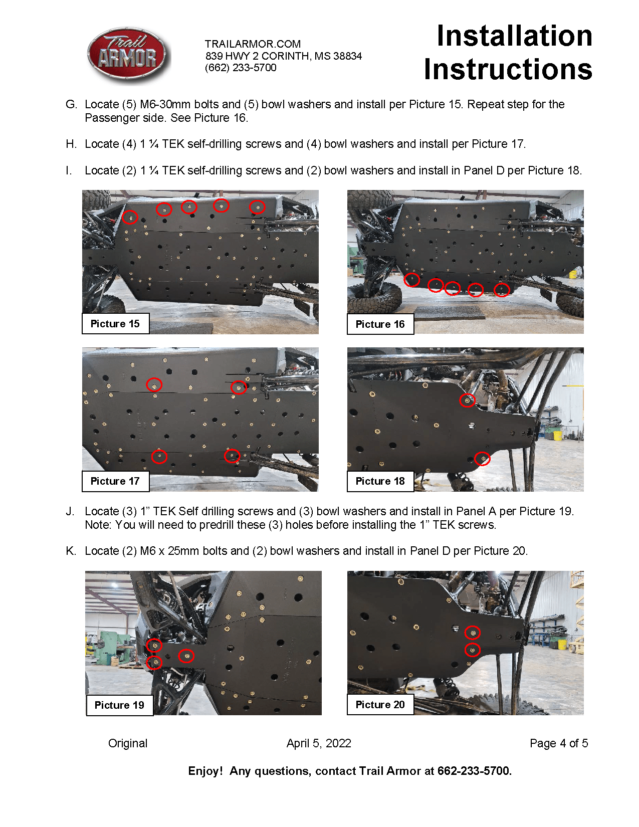 Trail Armor Skid Plate for Polaris RZR Pro R 4