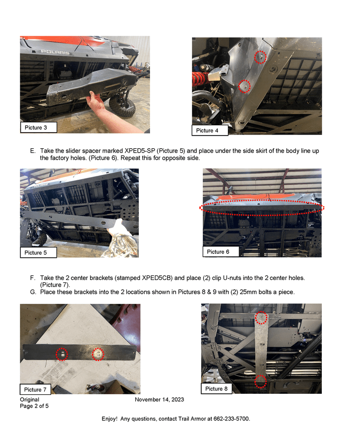 Trail Armor Full Skid Plate for 2024+ Polaris Xpedition