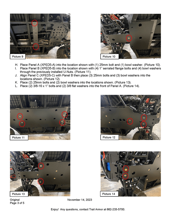Trail Armor Full Skid Plate for 2024+ Polaris Xpedition