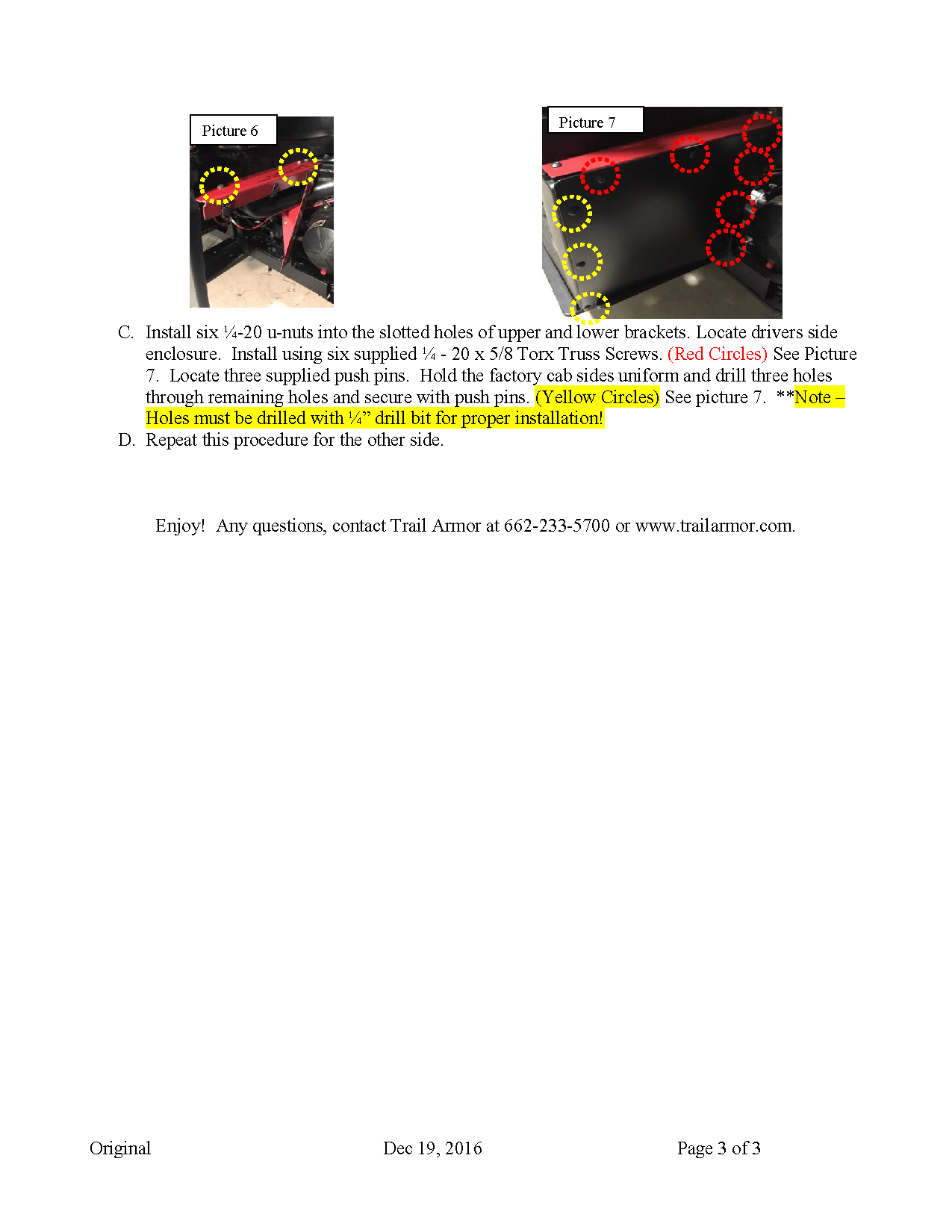 Trail Armor Underbed Mud Shield with Fender Enclosures for 2014-21 Ranger Midsize 570 Model