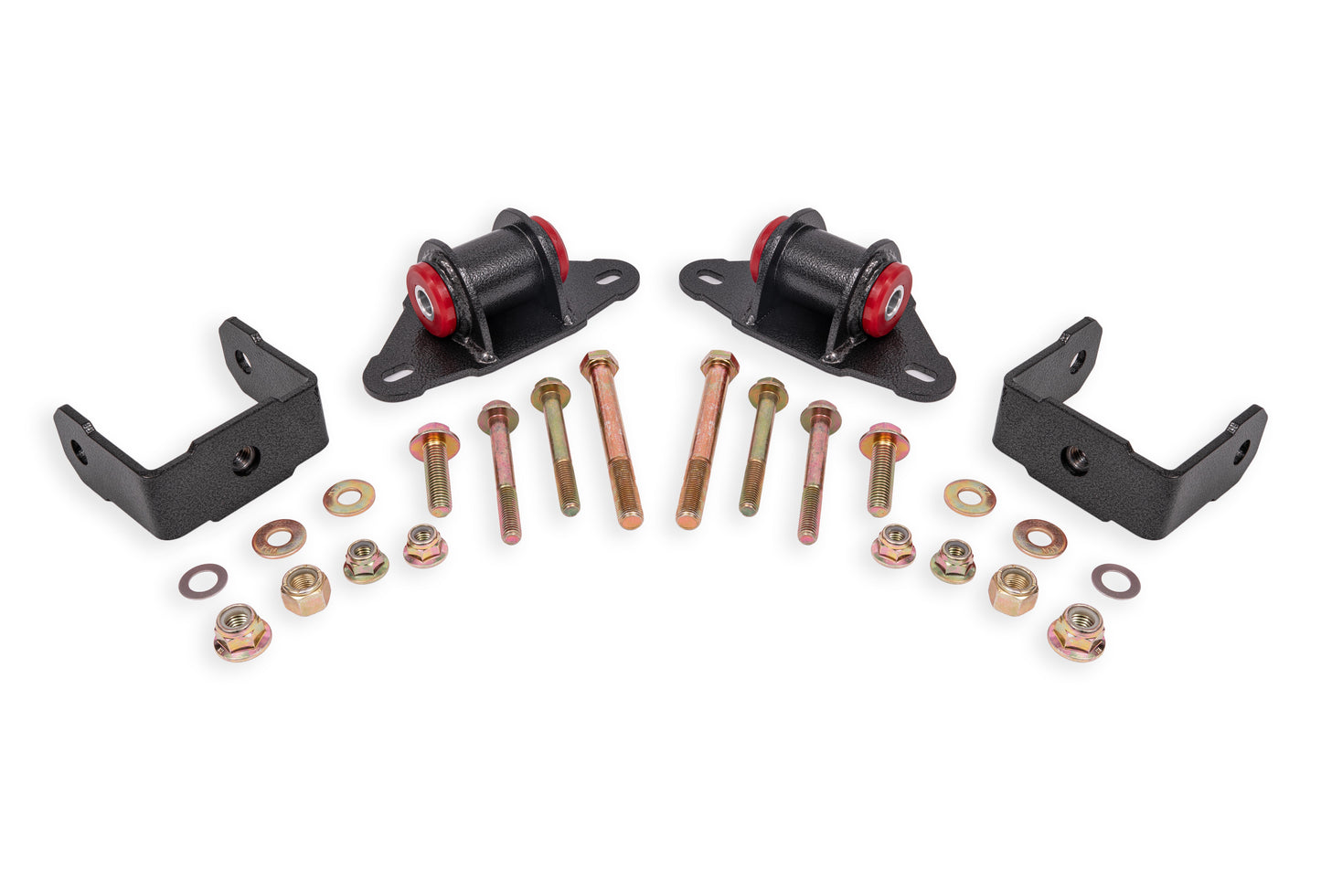 BMR Suspension BMR 14-19 Chevrolet Corvette C7 Polyurethane Transmission/Differential Mount - Black Hammertone TM570H