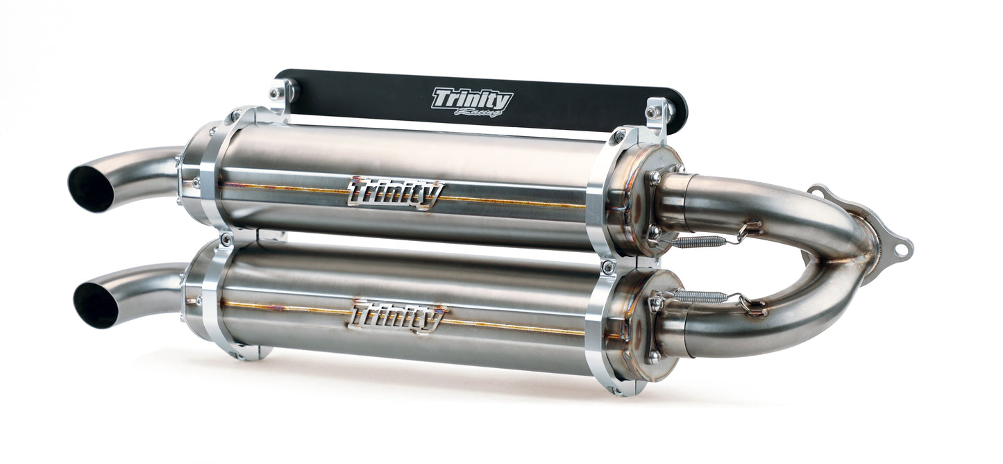 RZR PRO XP / TURBO R / PRO S EXHAUST - STAINLESS STEEL - SLIP ON