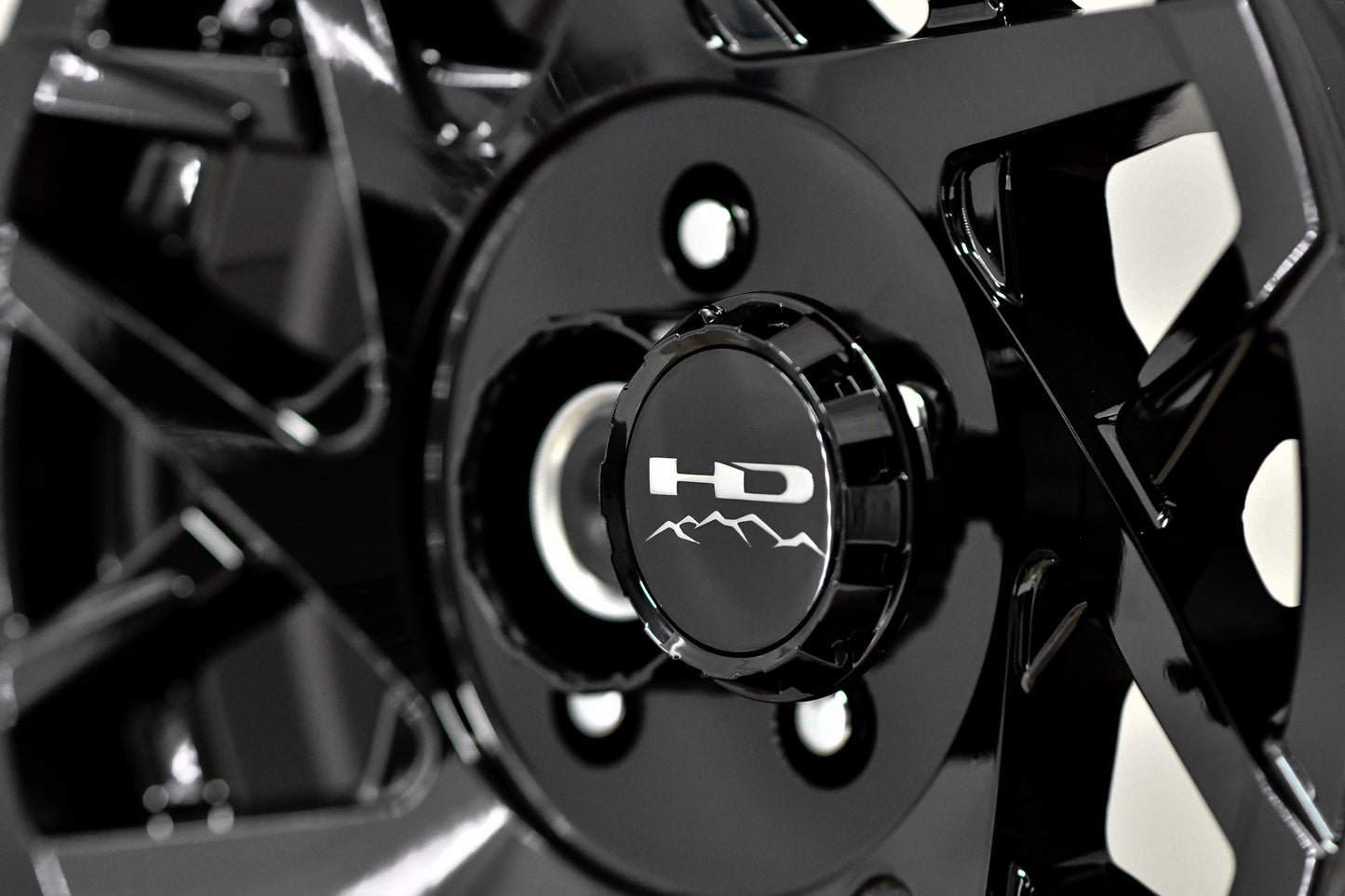 ( 8-LUG ) TALL | PUSH THROUGH HD TRAILER WHEEL CENTER CAPS