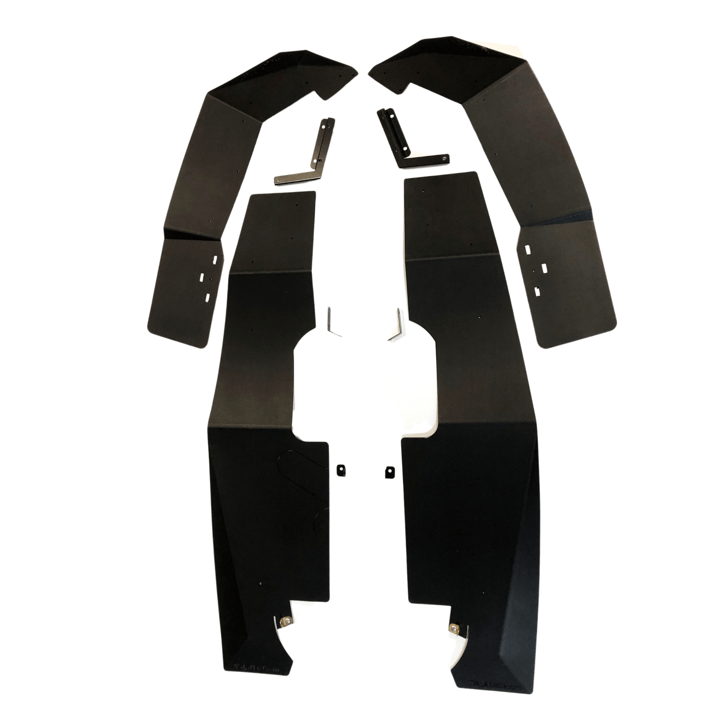 Trail Armor Mud Flap Extensions / Fender Flares for 2019-23 Polaris RZR XP 1000 / XP Turbo / Turbo S