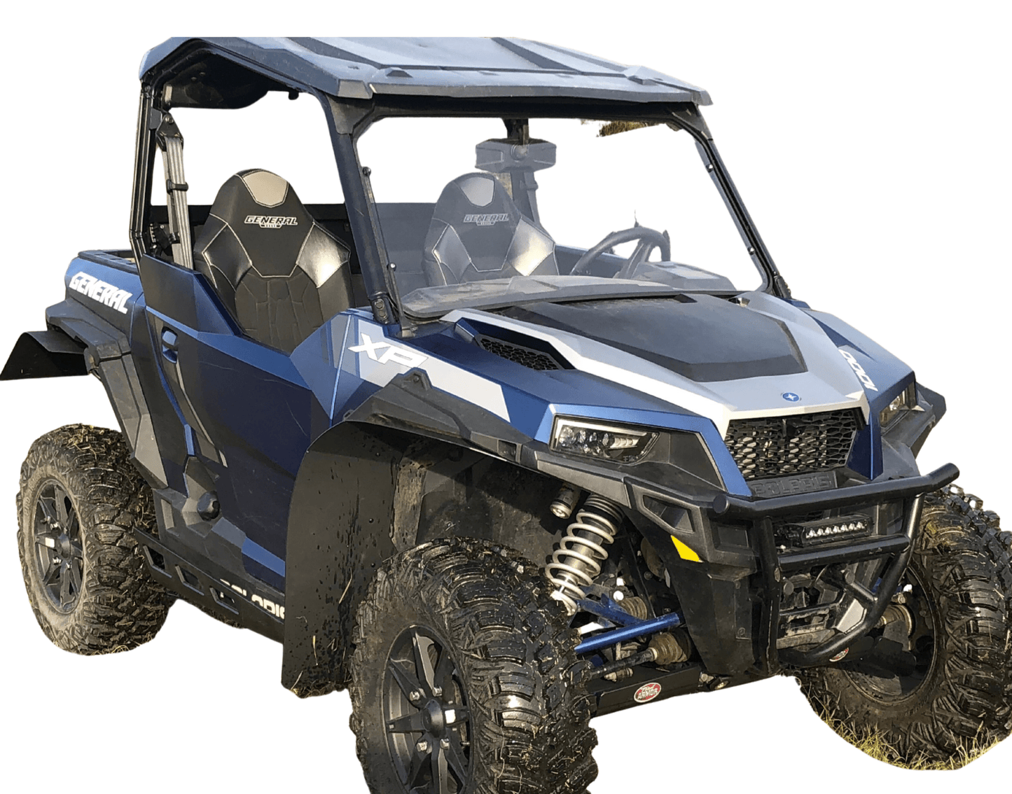 Trail Armor Mud Flap Fender Extensions for Polaris General XP 1000 / XP 1000 4