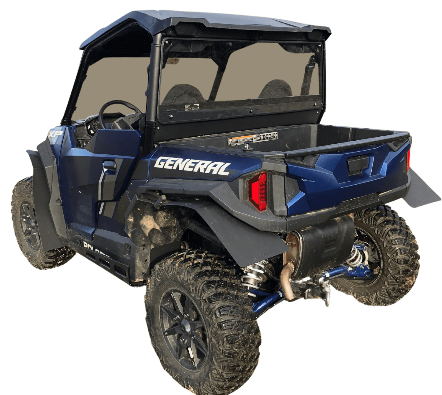 Trail Armor Mud Flap Fender Extensions for Polaris General XP 1000 / XP 1000 4
