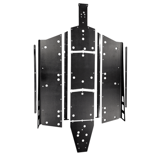 Trail Armor Skid Plate With Rock Sliders for 2017+ Polaris General XP 1000 4