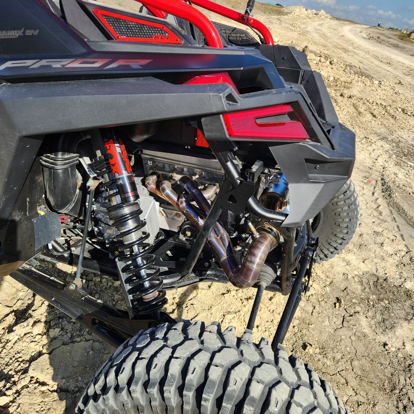 Trinity Racing Slip On Exhaust for RZR Pro R