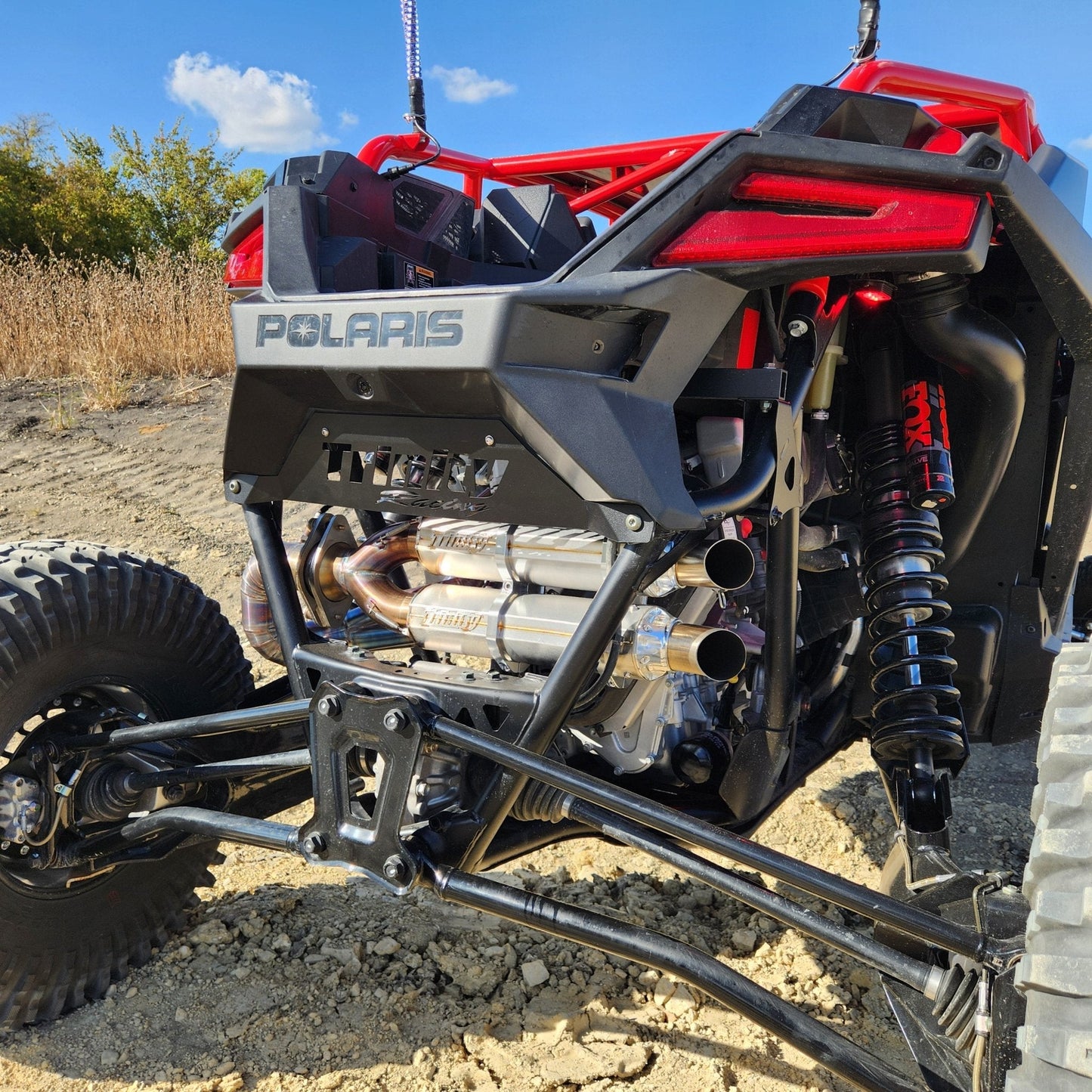 Trinity Racing Slip On Exhaust for RZR Pro R