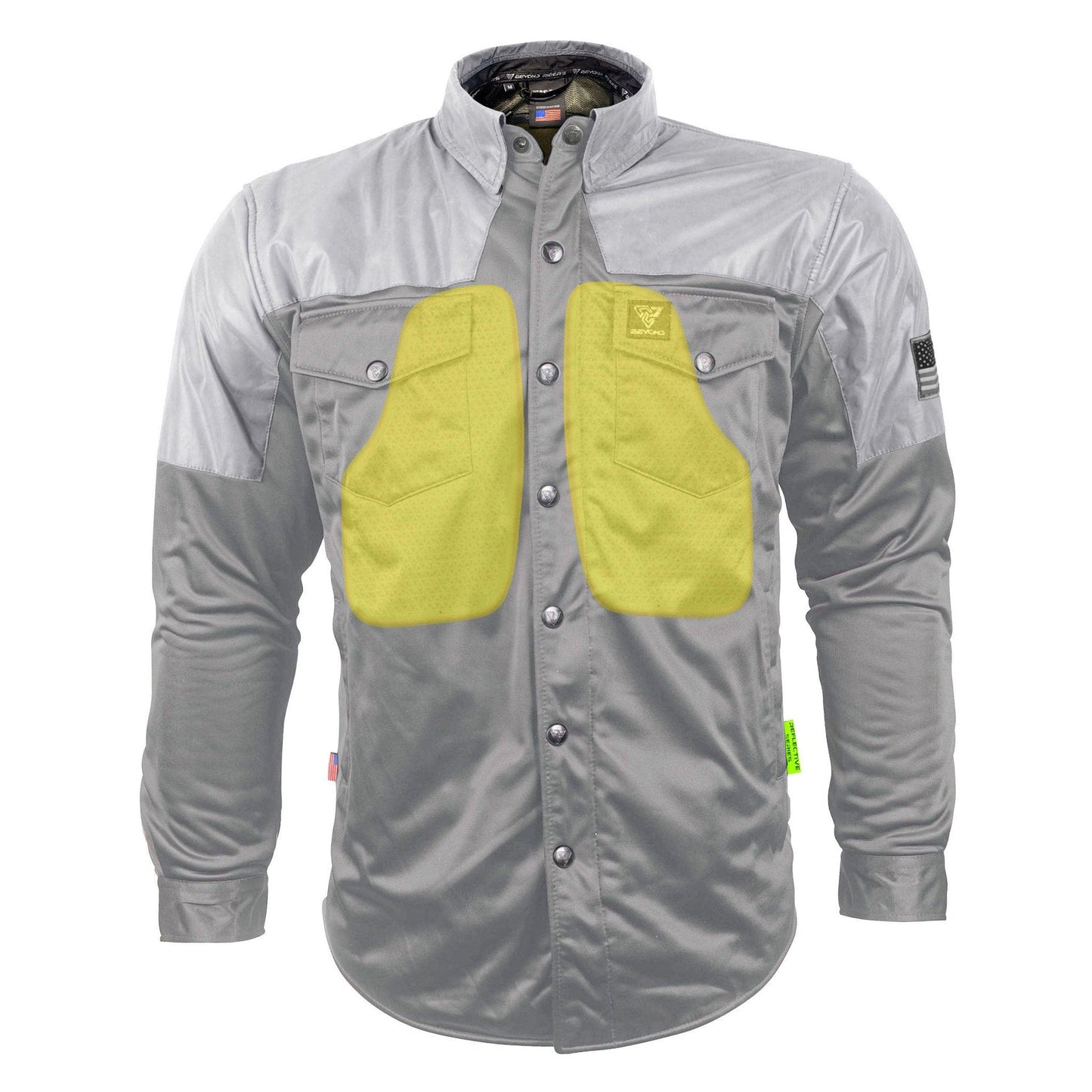 Ultra Reflective Shirt "Twilight Titanium" - Gray