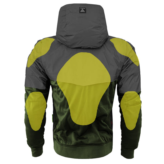 Ultra Reflective Hoodie Army Green Nebula
