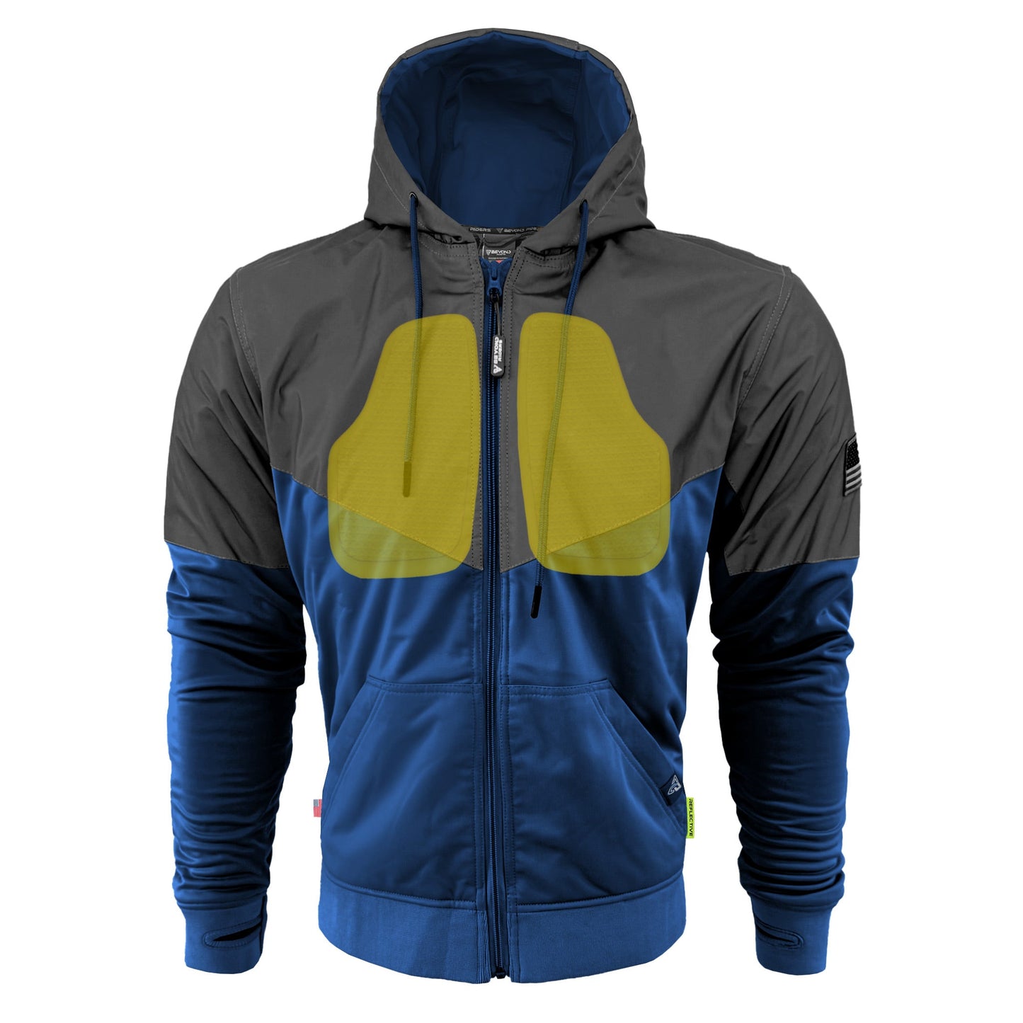 Ultra Reflective Hoodie Blue Nebula