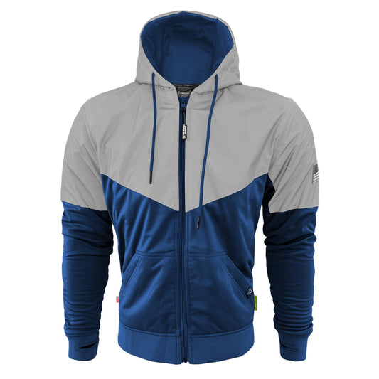 Ultra Reflective Hoodie Blue Eclipse