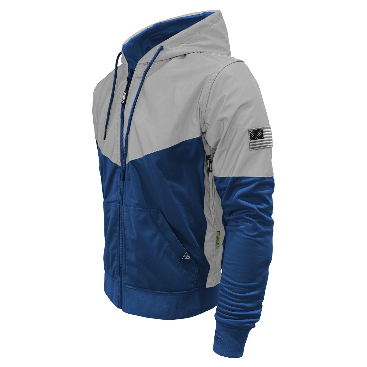 Ultra Reflective Hoodie Blue Eclipse