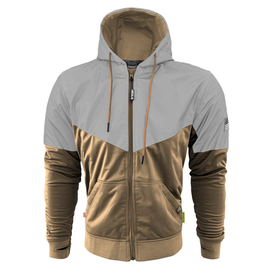 Ultra Reflective Hoodie Camel Eclipse