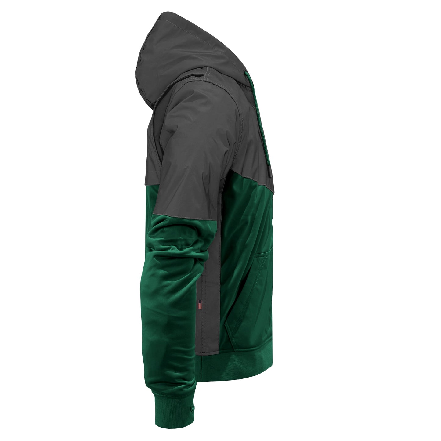 Ultra Reflective Hoodie Dark Green Nebula