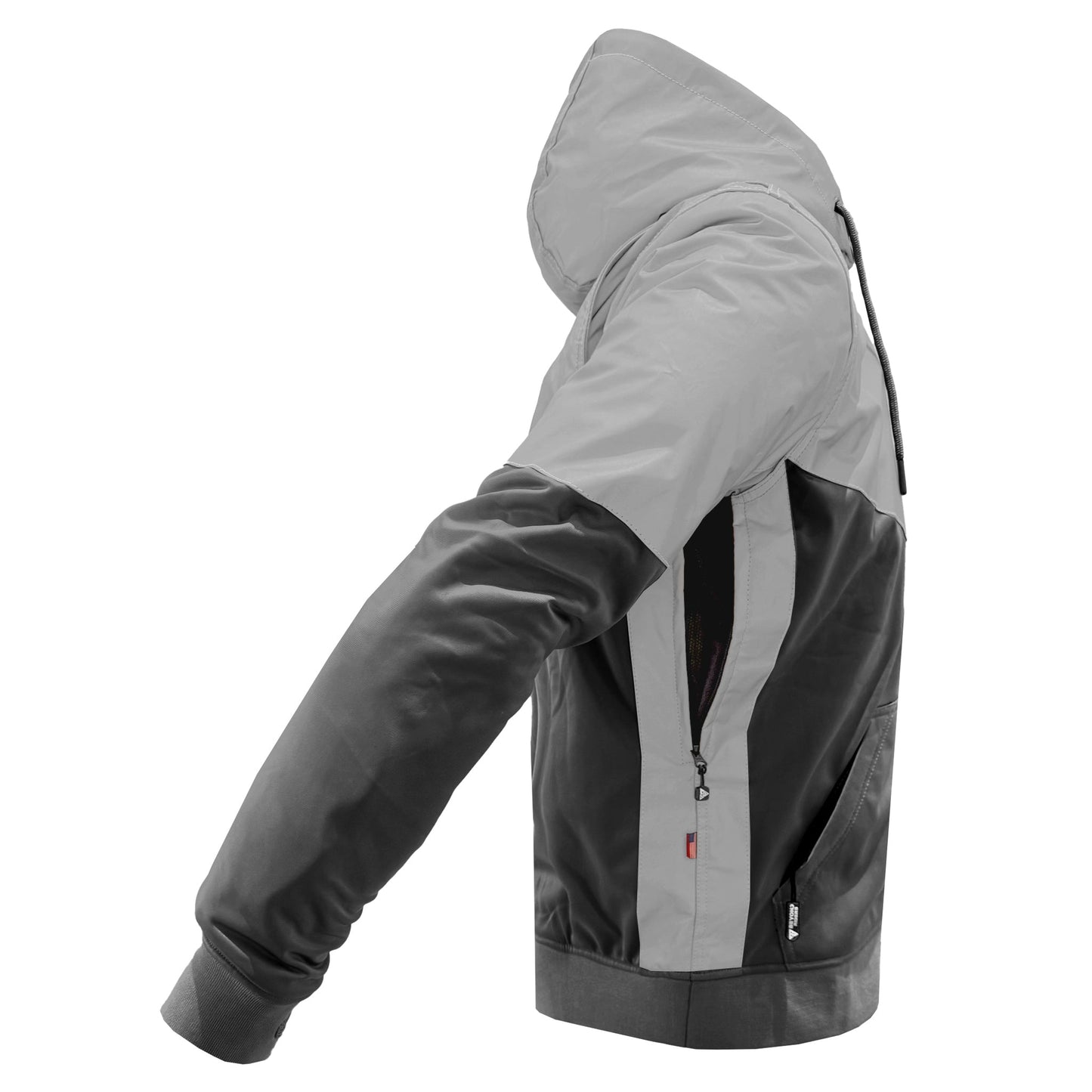 Ultra Reflective Hoodie Dark Grey Eclipse