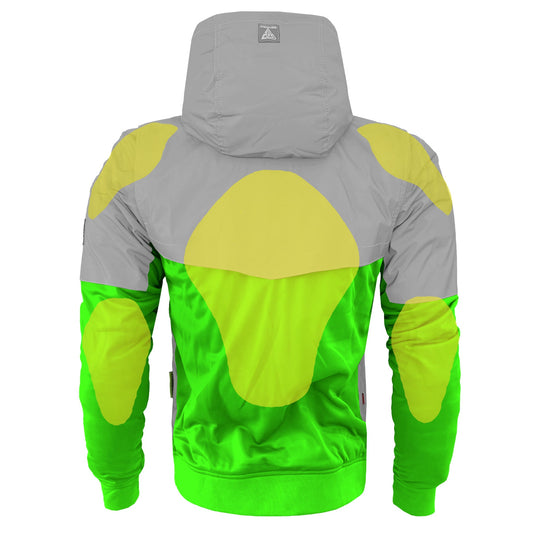 Ultra Reflective Hoodie Green Eclipse