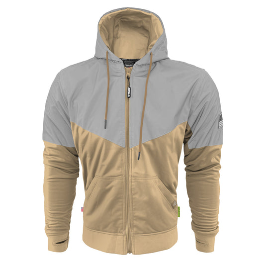 Ultra Reflective Hoodie Khaki Eclipse