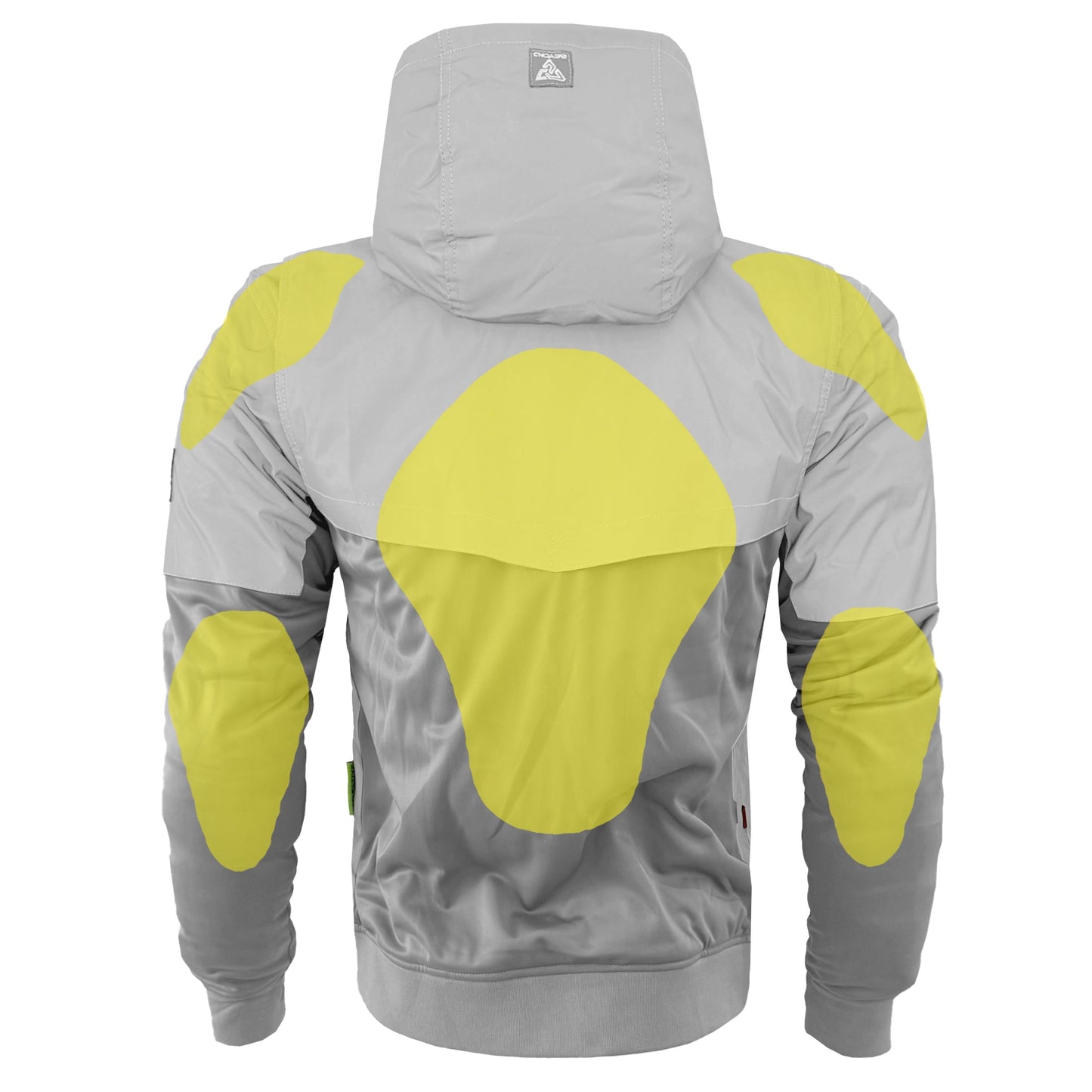 Ultra Reflective Hoodie "Twilight Titanium" - Light Gray and Silver