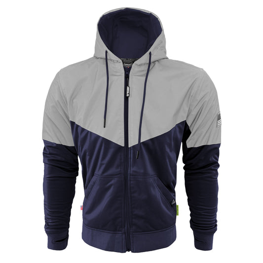 Ultra Reflective Hoodie Navy Blue Eclipse