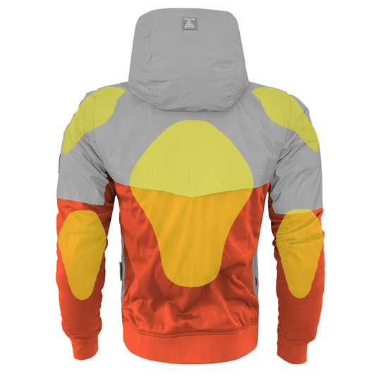Ultra Reflective Hoodie Orange Eclipse