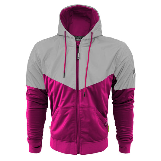 Ultra Reflective Hoodie Pink Eclipse