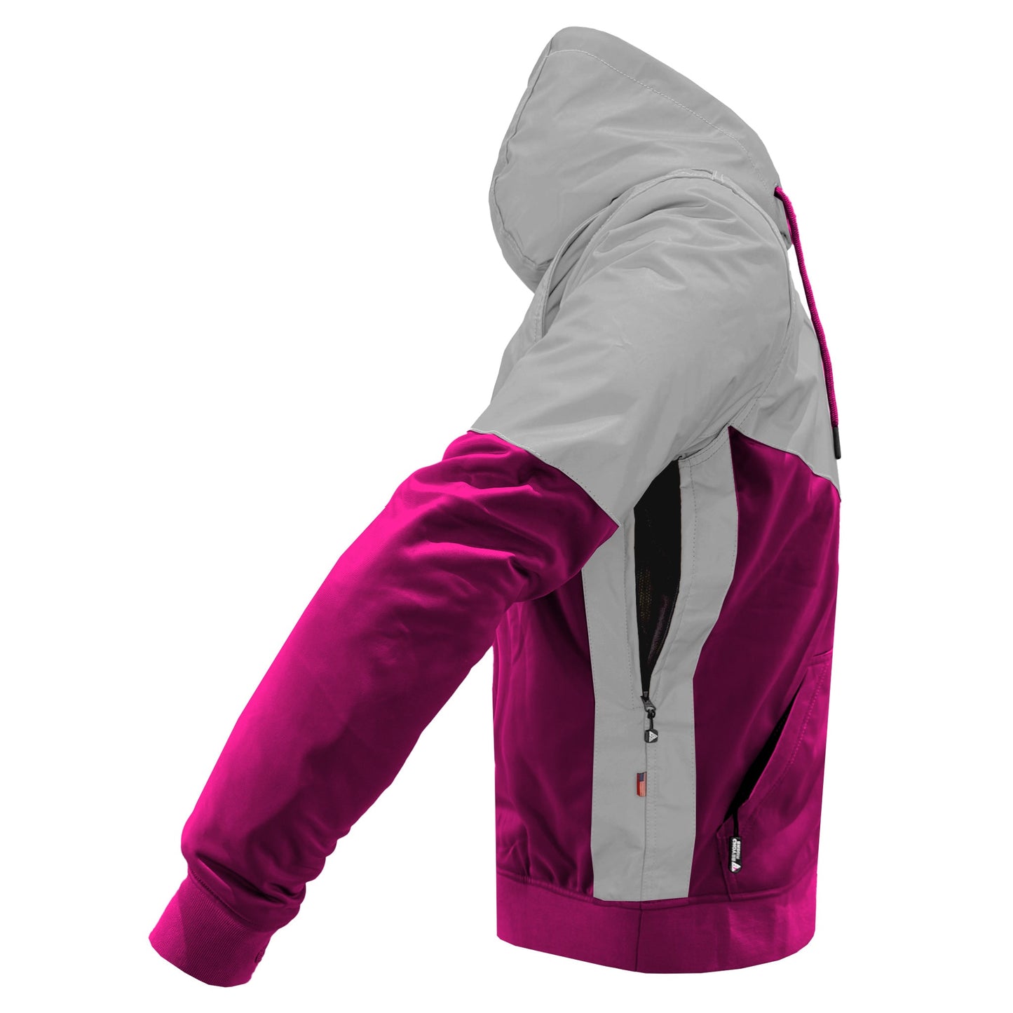 Ultra Reflective Hoodie Pink Eclipse
