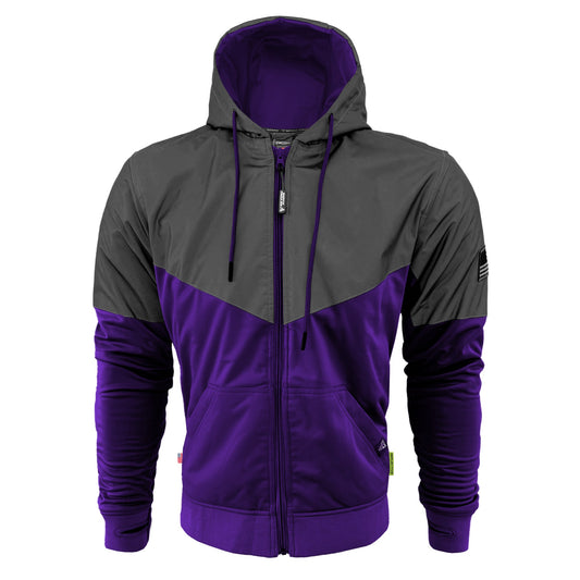 Ultra Reflective Hoodie Purple Nebula