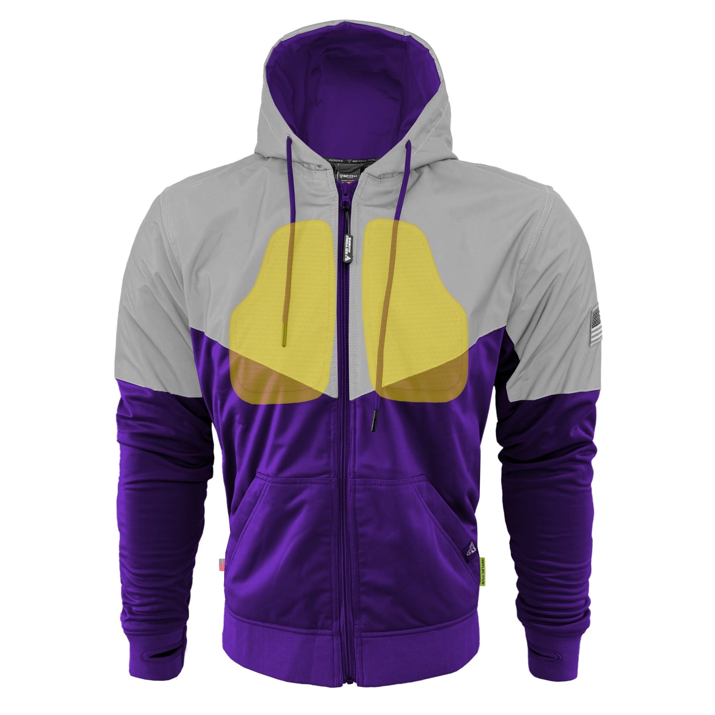 Ultra Reflective Hoodie Purple Eclipse
