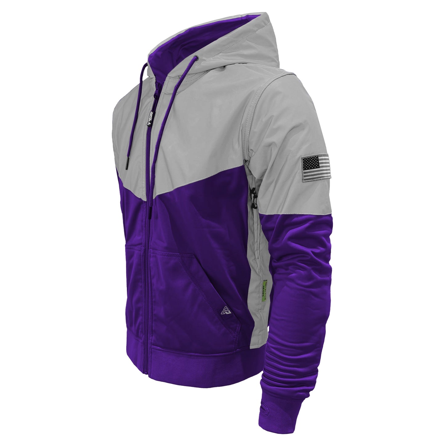 Ultra Reflective Hoodie Purple Eclipse