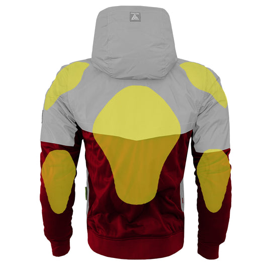 Ultra Reflective Hoodie Red Maroon Eclipse