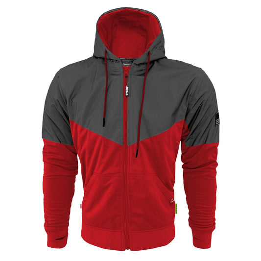 Ultra Reflective Hoodie Red Nebula