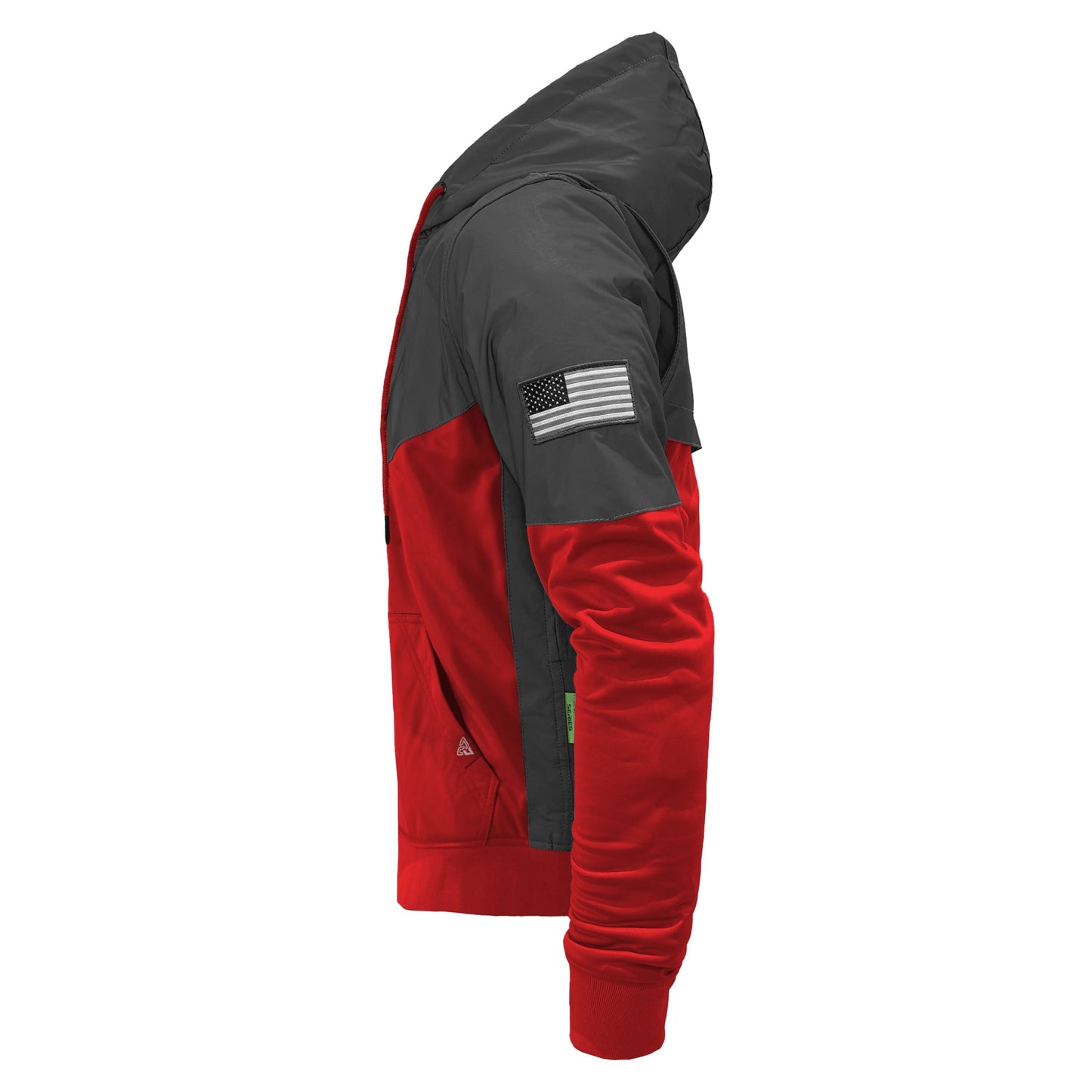 Ultra Reflective Hoodie Red Nebula