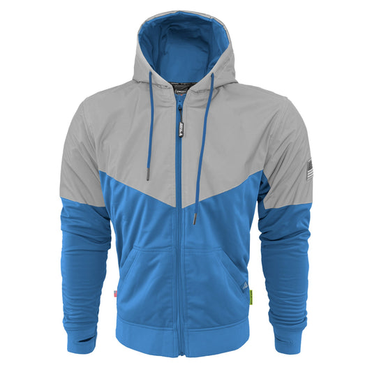 Ultra Reflective Hoodie Sky Blue Eclipse